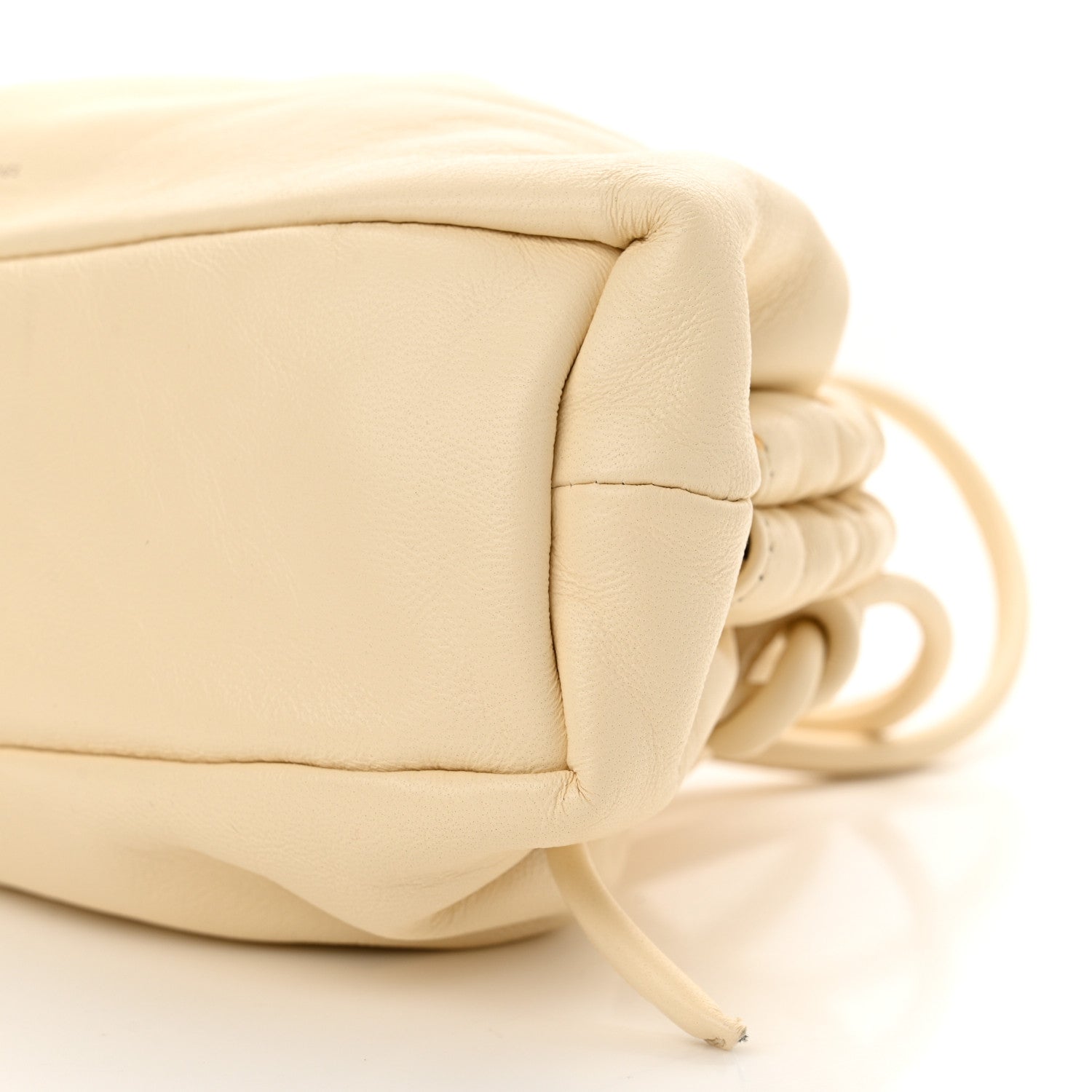 Mansur Gavriel Lambskin Mini Cloud Clutch Pearl 9 of 10