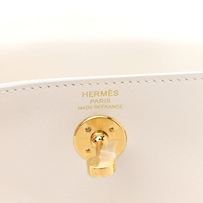 Hermes Swift Mini Lindy 20 White 6 of 13
