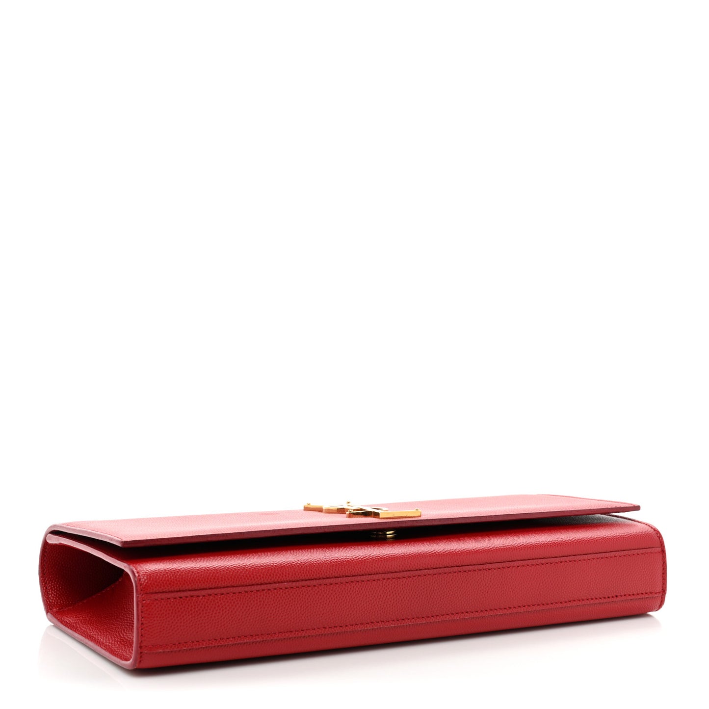 Calfskin Monogram Cassandre Clutch Rouge Orient
