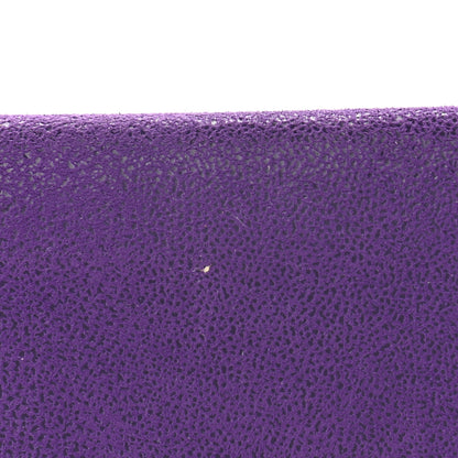 Stella McCartney Shaggy Deer Falabella Flap Wallet Bright Purple 5 of 8