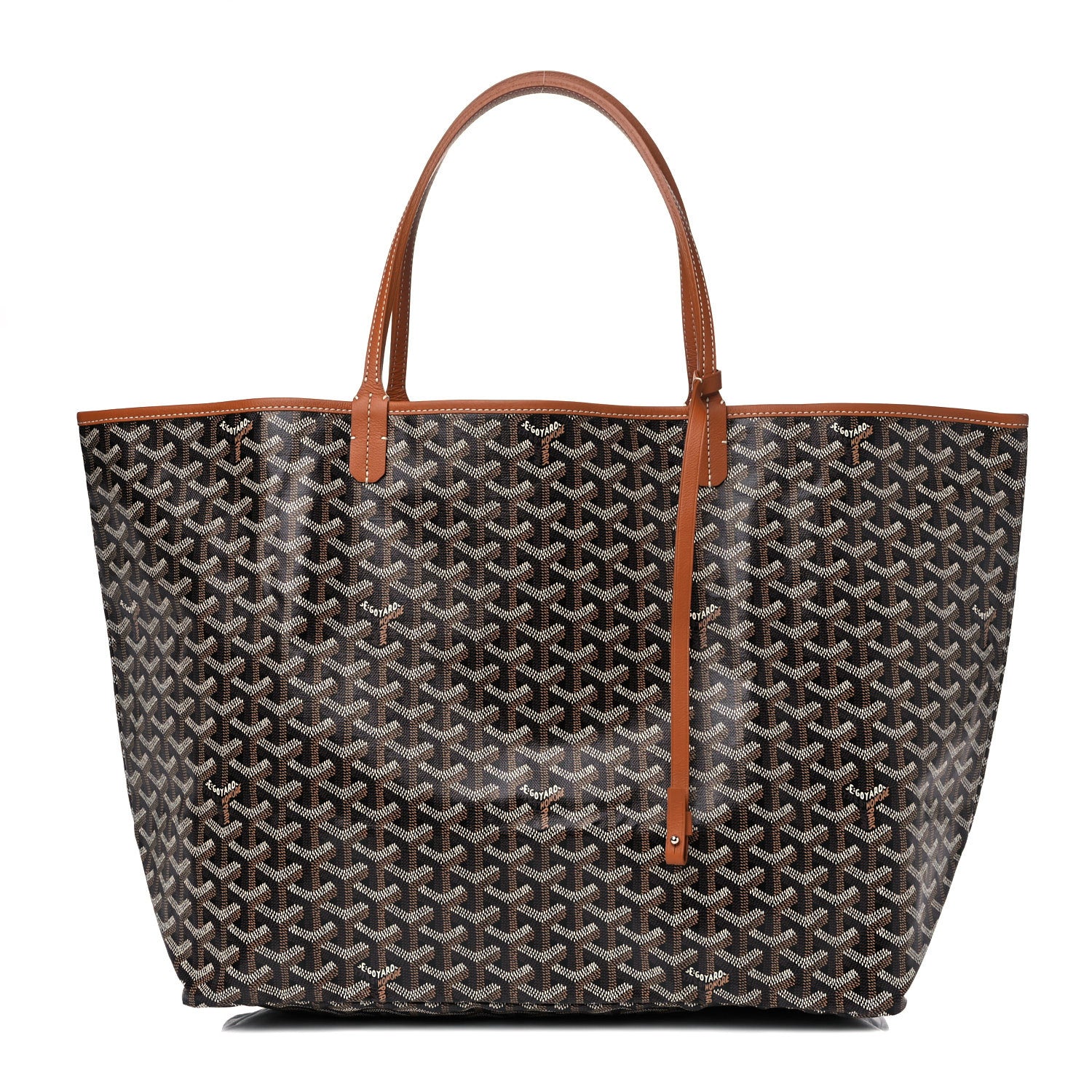 Goyard Goyardine Saint Louis GM Black Gold 1 of 9