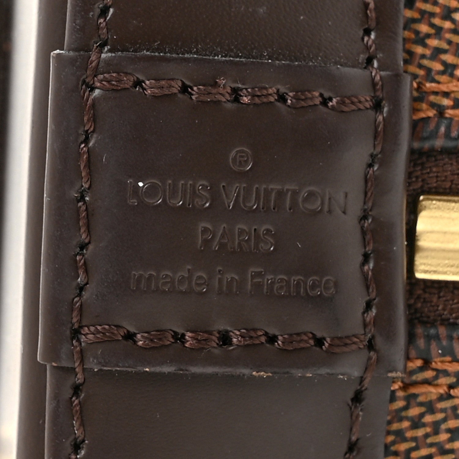 Louis Vuitton Damier Ebene Alma BB 6 of 15