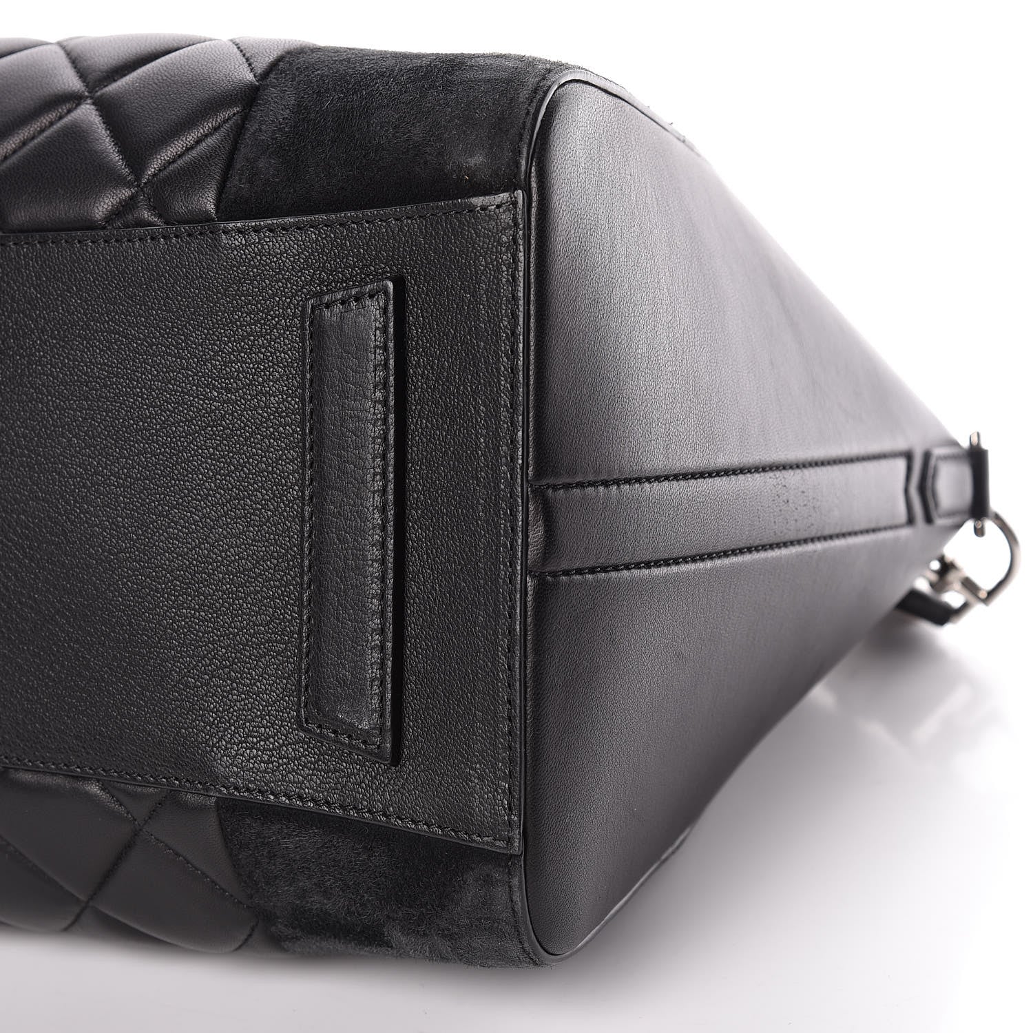 Givenchy Sugar Goatskin Lambskin Diamond Quilted Medium Antigona Black 10 of 14