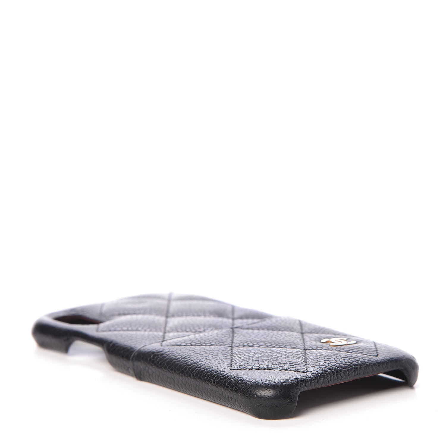 Chanel Caviar Quilted iPhone X Coco Tech Case Black 4 of 9