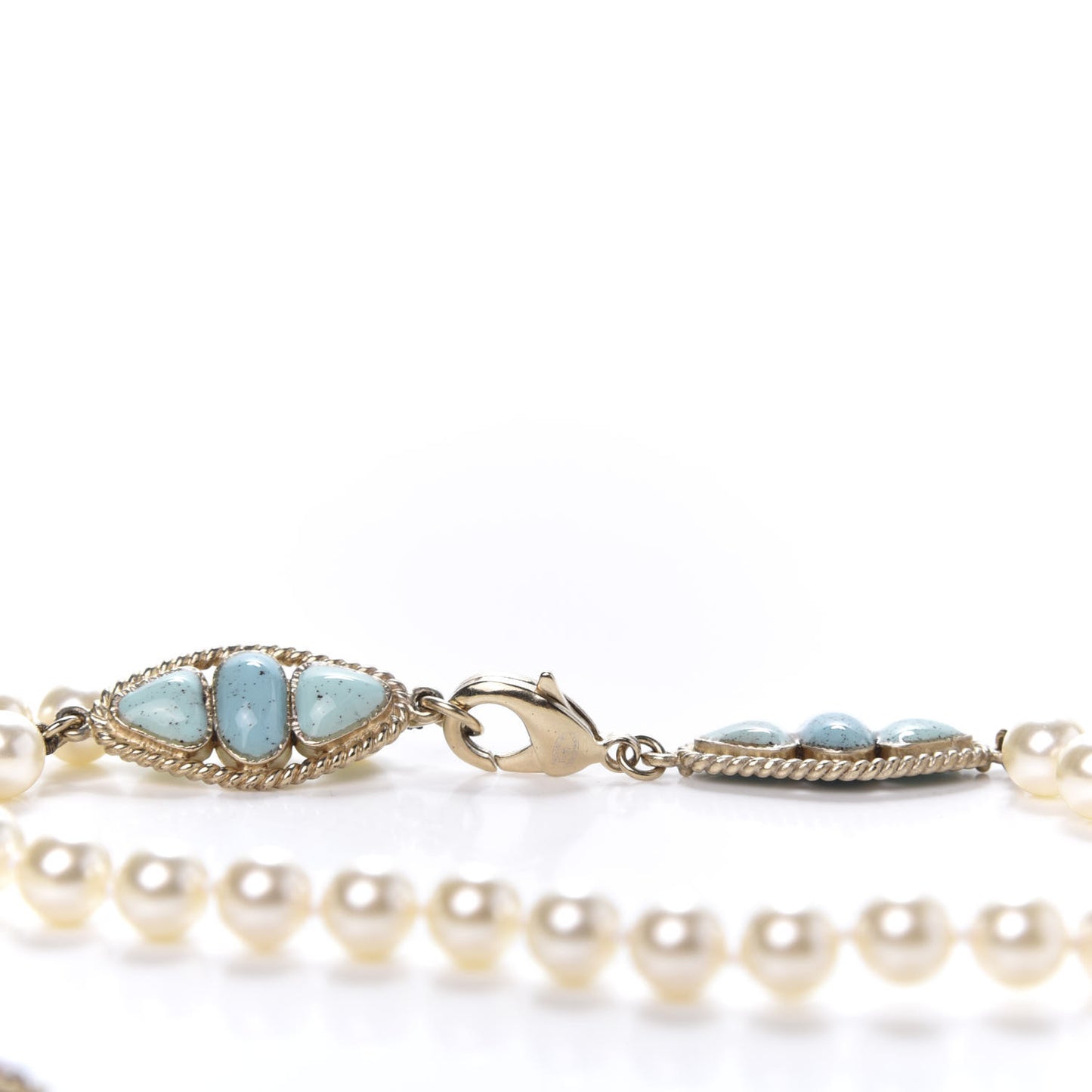 Pearl CC Belt Turquoise Burgundy
