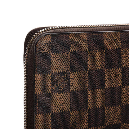 Louis Vuitton Damier Ebene Zippy Organizer Wallet 7 of 13