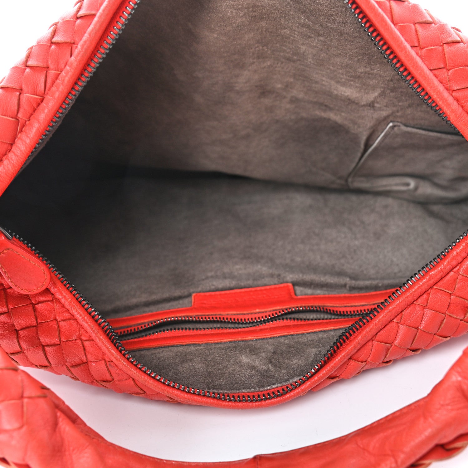 Bottega Veneta Nappa Intrecciato Large Veneta Hobo Corniola 4 of 7