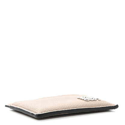 Loewe Soft Grained Calfskin Anagram Card Holder Sand 4 of 8