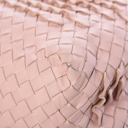 Bottega Veneta Nappa Intrecciato Ruffle Tote Petal Pink 10 of 12