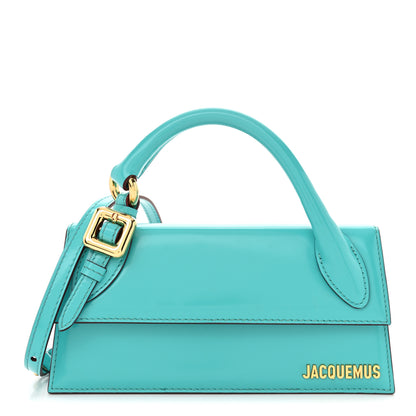 Jacquemus Spazzolato Le Chiquito Boucle Long Turquoise 1 of 11