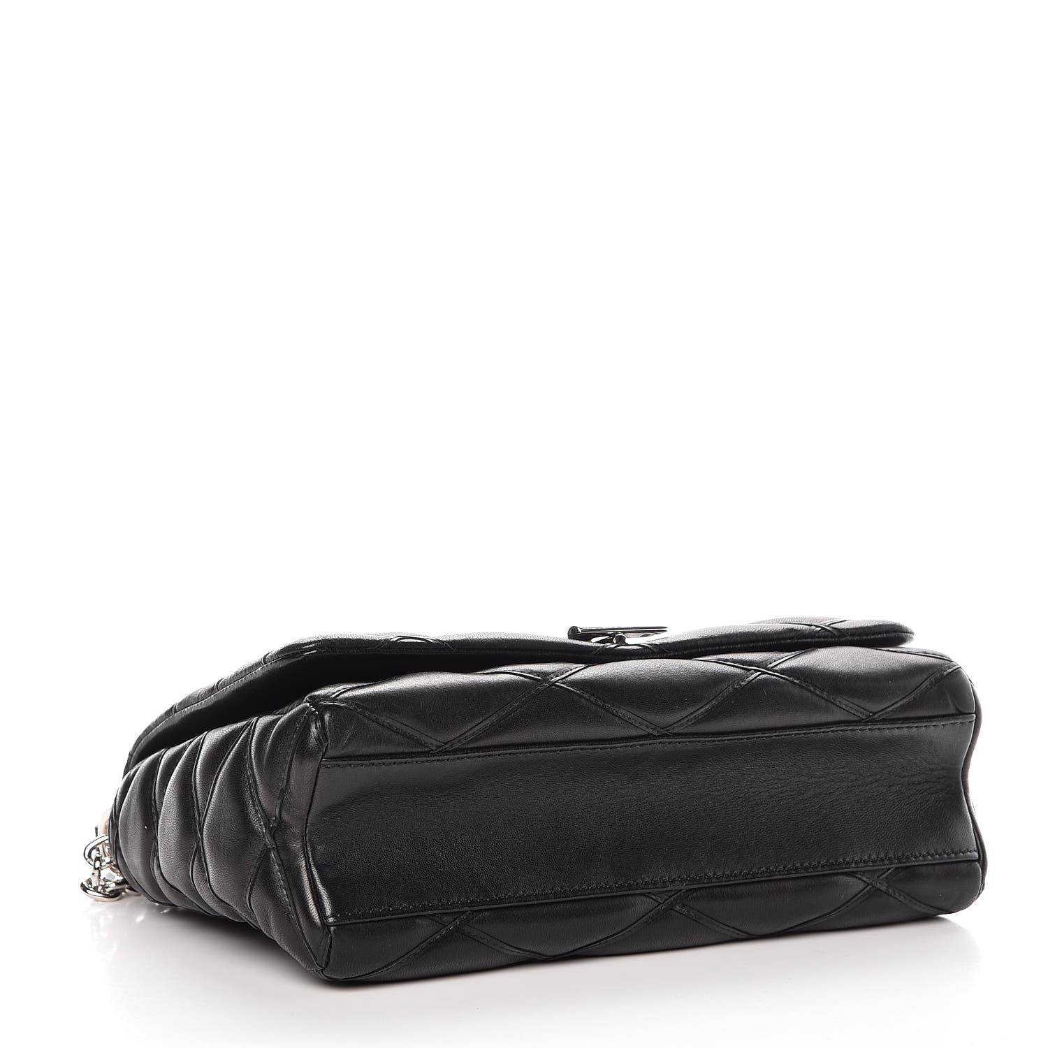 Louis Vuitton Lambskin Malletage GO-14 MM Black 6 of 9