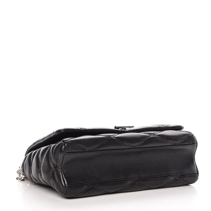 Louis Vuitton Lambskin Malletage GO-14 MM Black 6 of 9