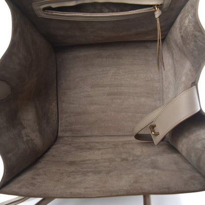 Celine Supple Calfskin Medium Phantom Luggage Beige 5 of 12