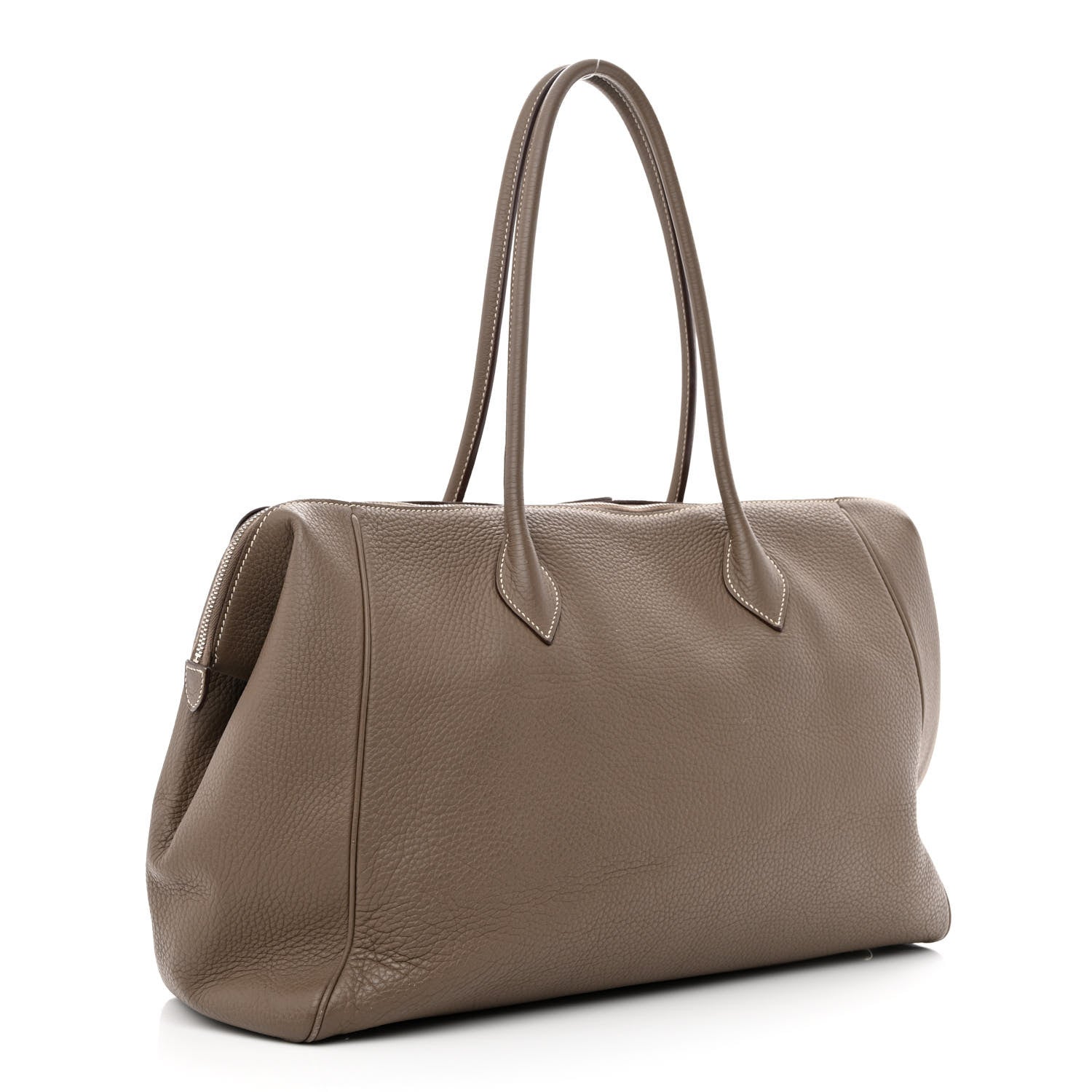Hermes Taurillon Clemence Paris Bombay 37 Etoupe 3 of 13