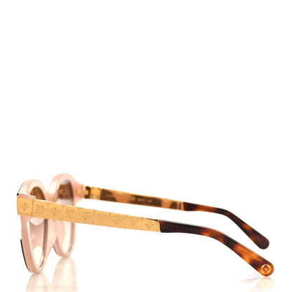 Louis Vuitton Acetate Petit Soupcon Cat Eye Sunglasses Z1858W Light Tortoisehell 3 of 7