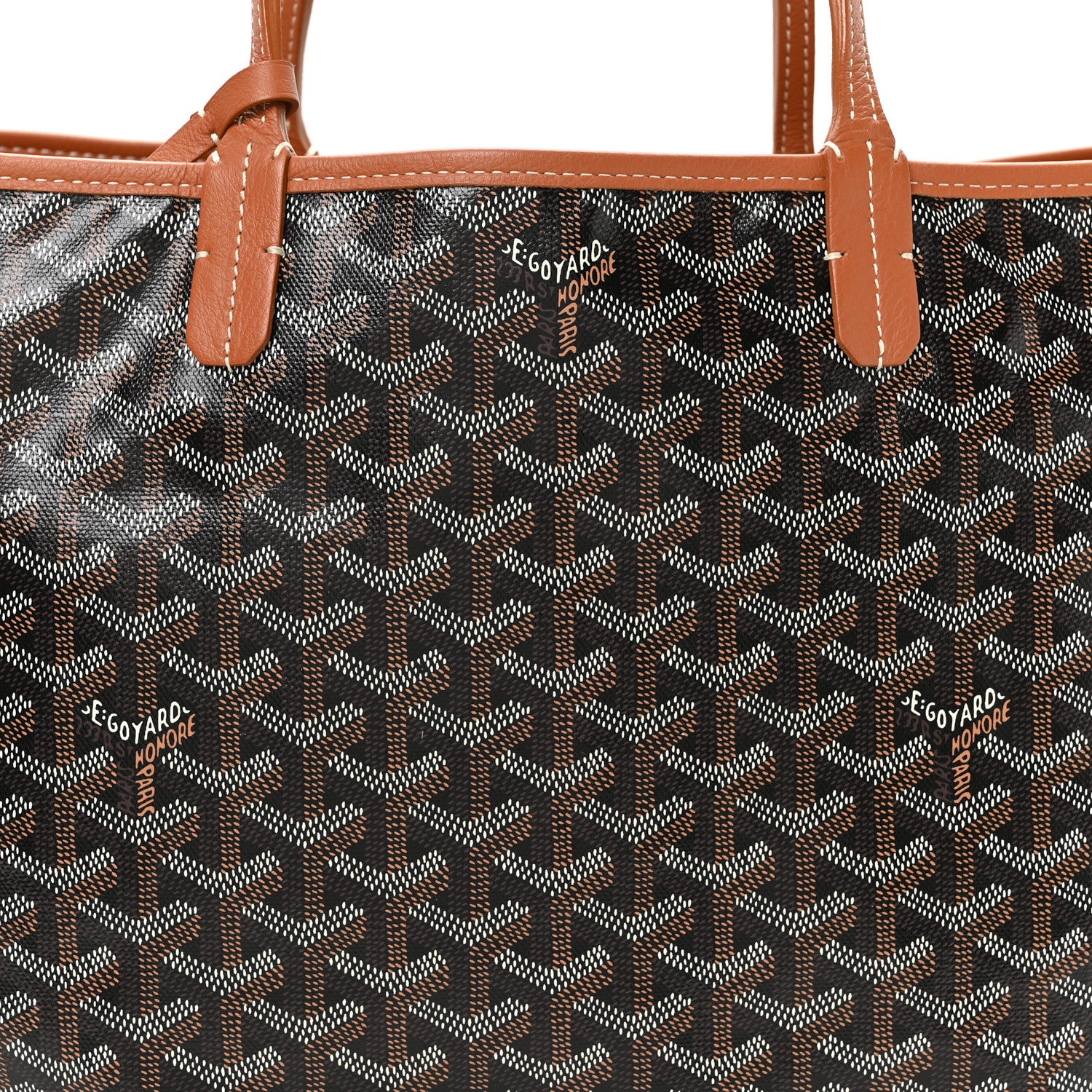 Goyard Goyardine Reversible Anjou PM Black Gold 12 of 17