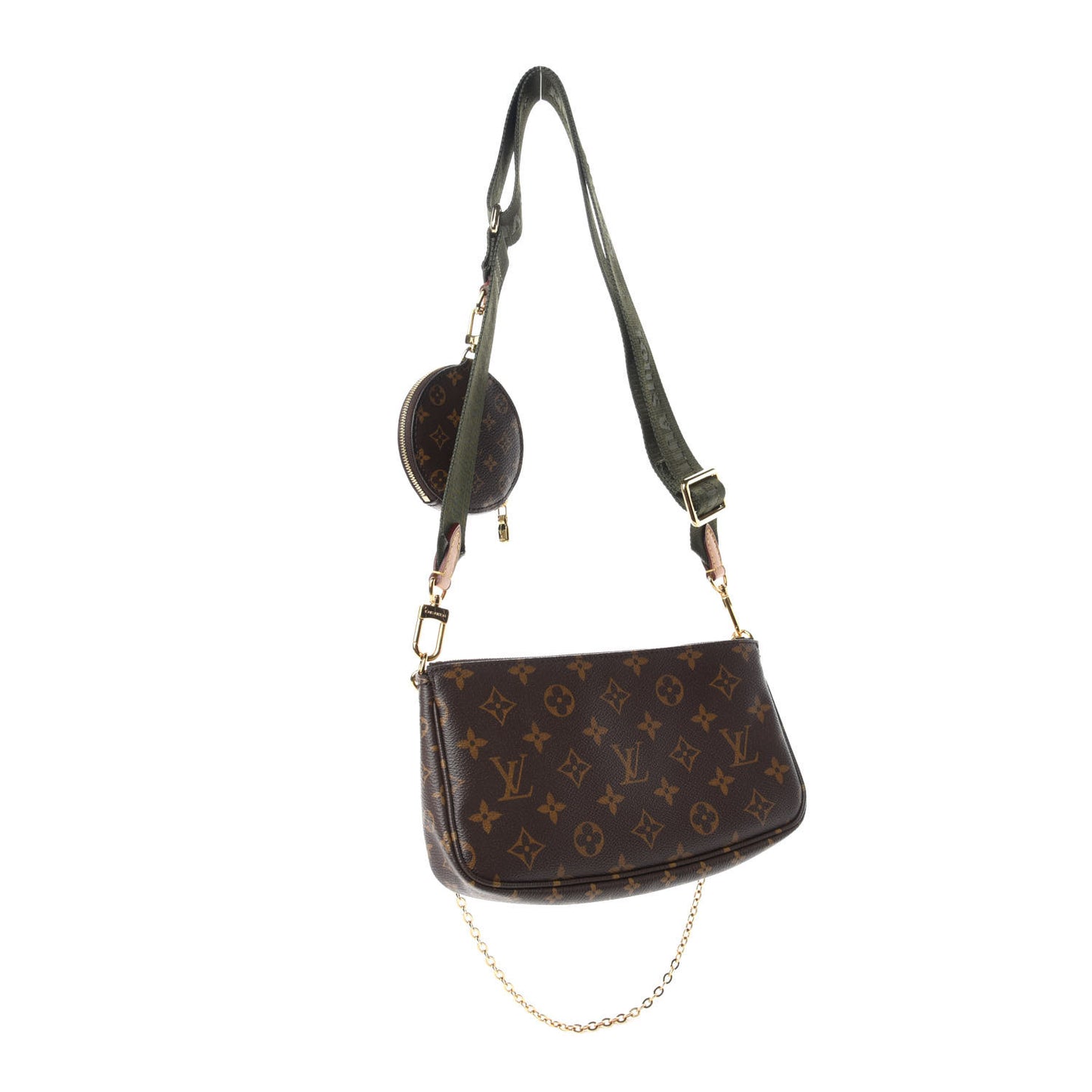 Monogram Multi Pochette Accessories Kaki