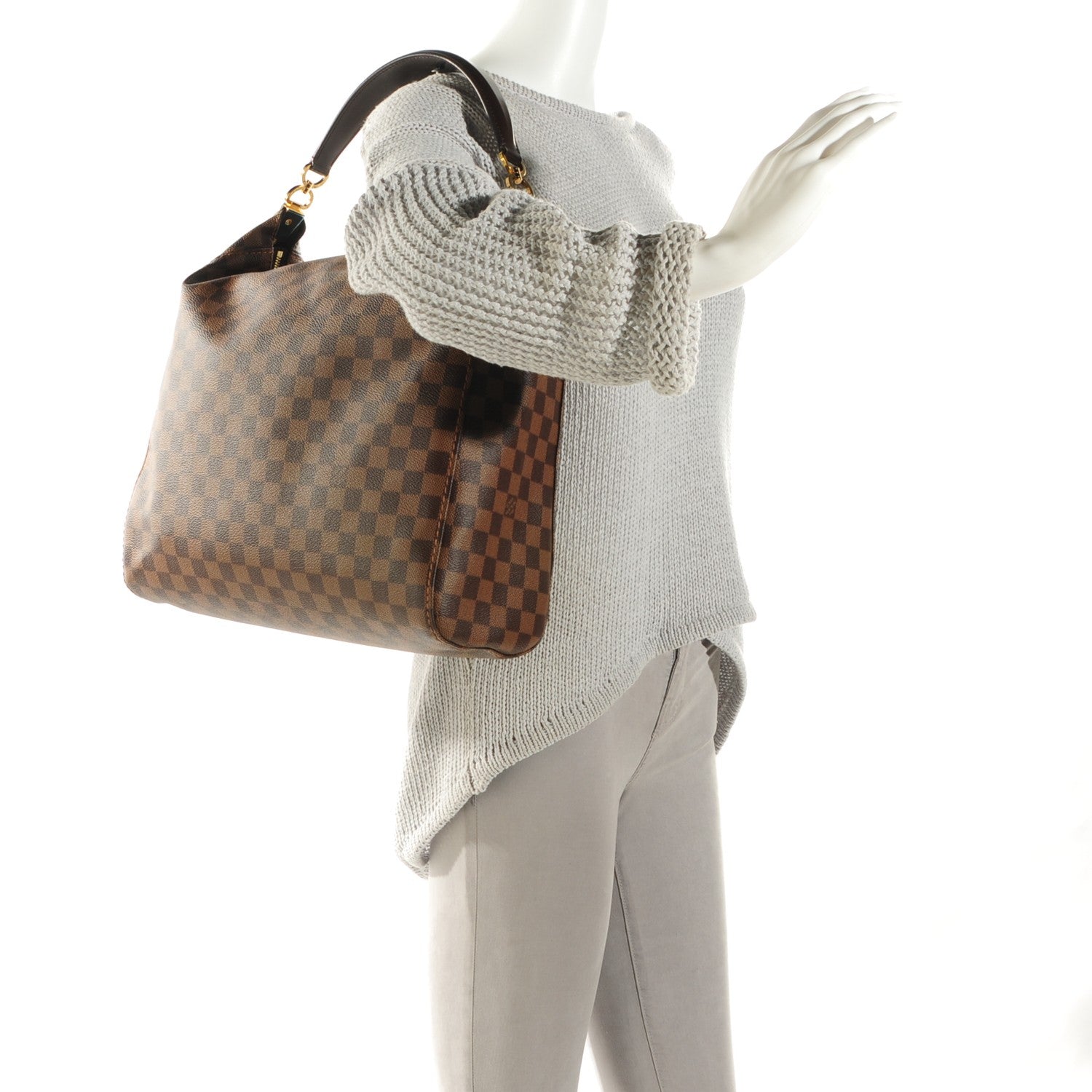 Louis Vuitton Damier Ebene Portobello GM 3 of 8