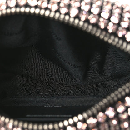 Alexander Wang Mesh Crystal Rhinestone Mini Heiress Pouch Sandstone 5 of 10