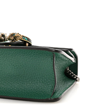 Gucci Dollar Calfskin Crystal Mini Dionysus Top Handle Bag Emerald 9 of 9