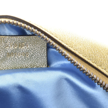 Gucci Metallic Nappa Matelasse Heart Mini GG Marmont Round Shoulder Bag Oro Vecchio Rosa 7 of 12