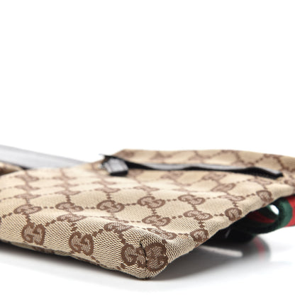 Gucci Monogram Web Belt Bag Dark Brown 11 of 11