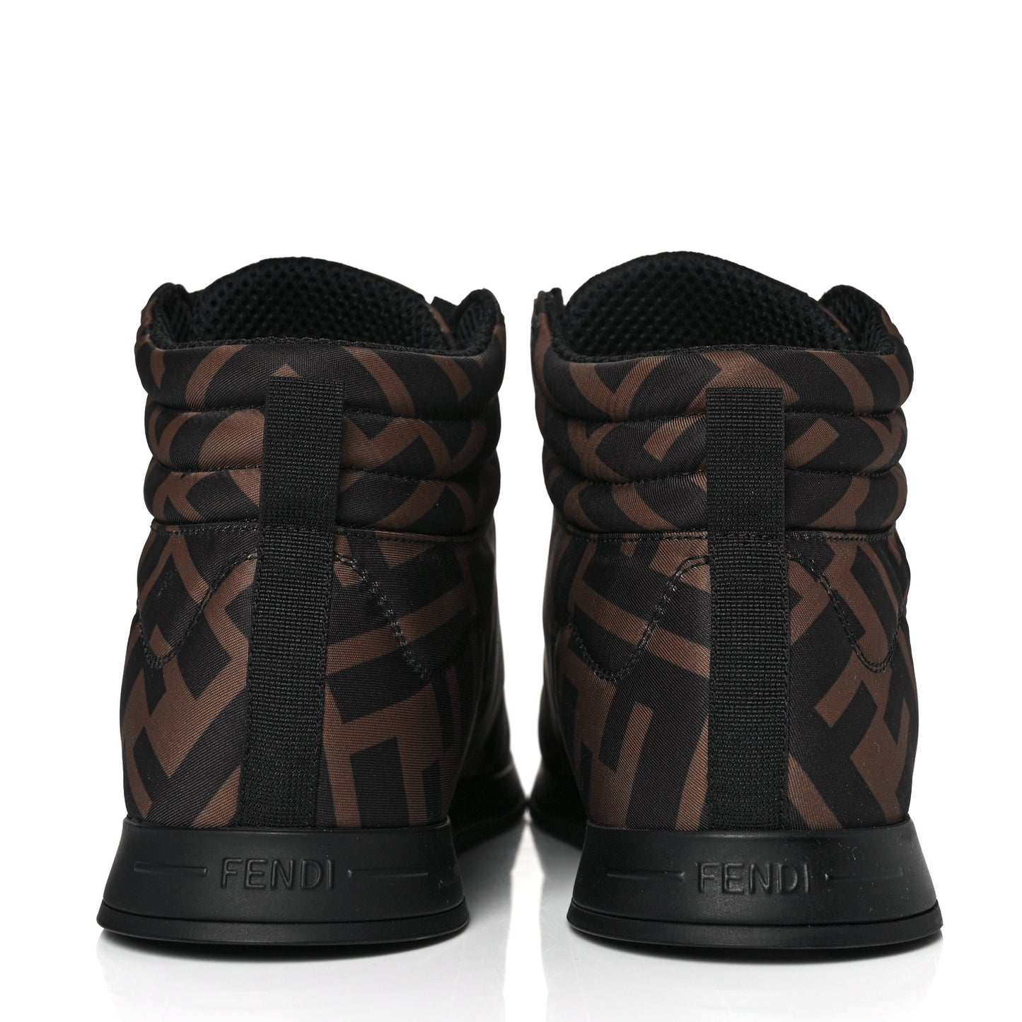 Nylon FF Reloaded High Top Sneakers 39 Tobacco Black