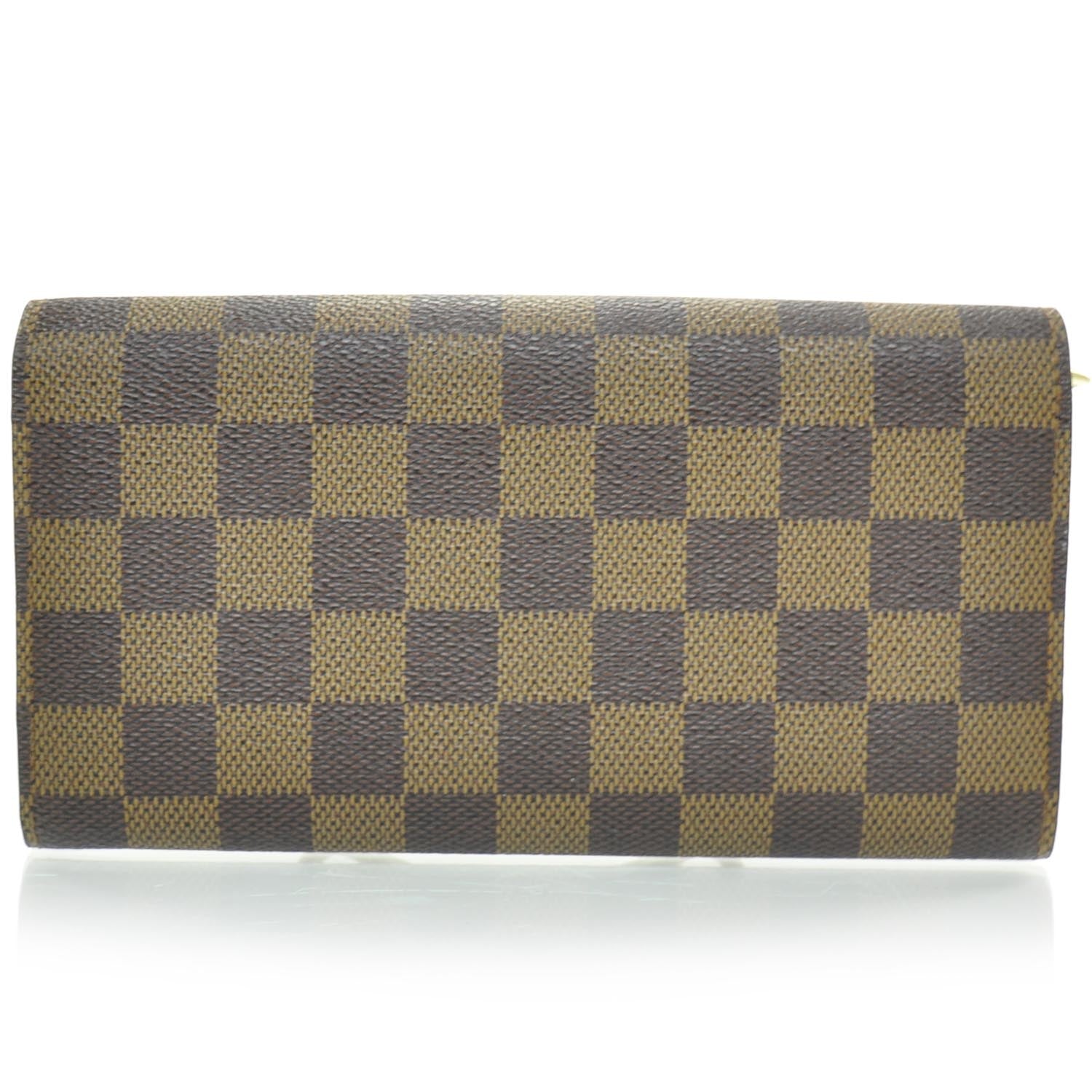 Louis Vuitton Damier Ebene Sarah Wallet 3 of 4