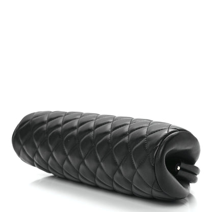 Chanel Lambskin Quilted Timeless Clutch Black 9 of 11