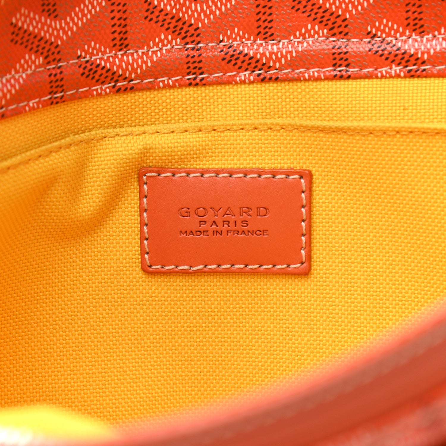 Goyard Goyardine Miroir Toiletry Bag GM Orange 6 of 7