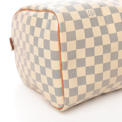 Louis Vuitton Damier Azur Speedy 30 10 of 12