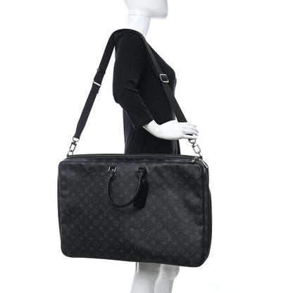 Louis Vuitton Monogram Eclipse Garment Cover 2 Hangers 3 of 11