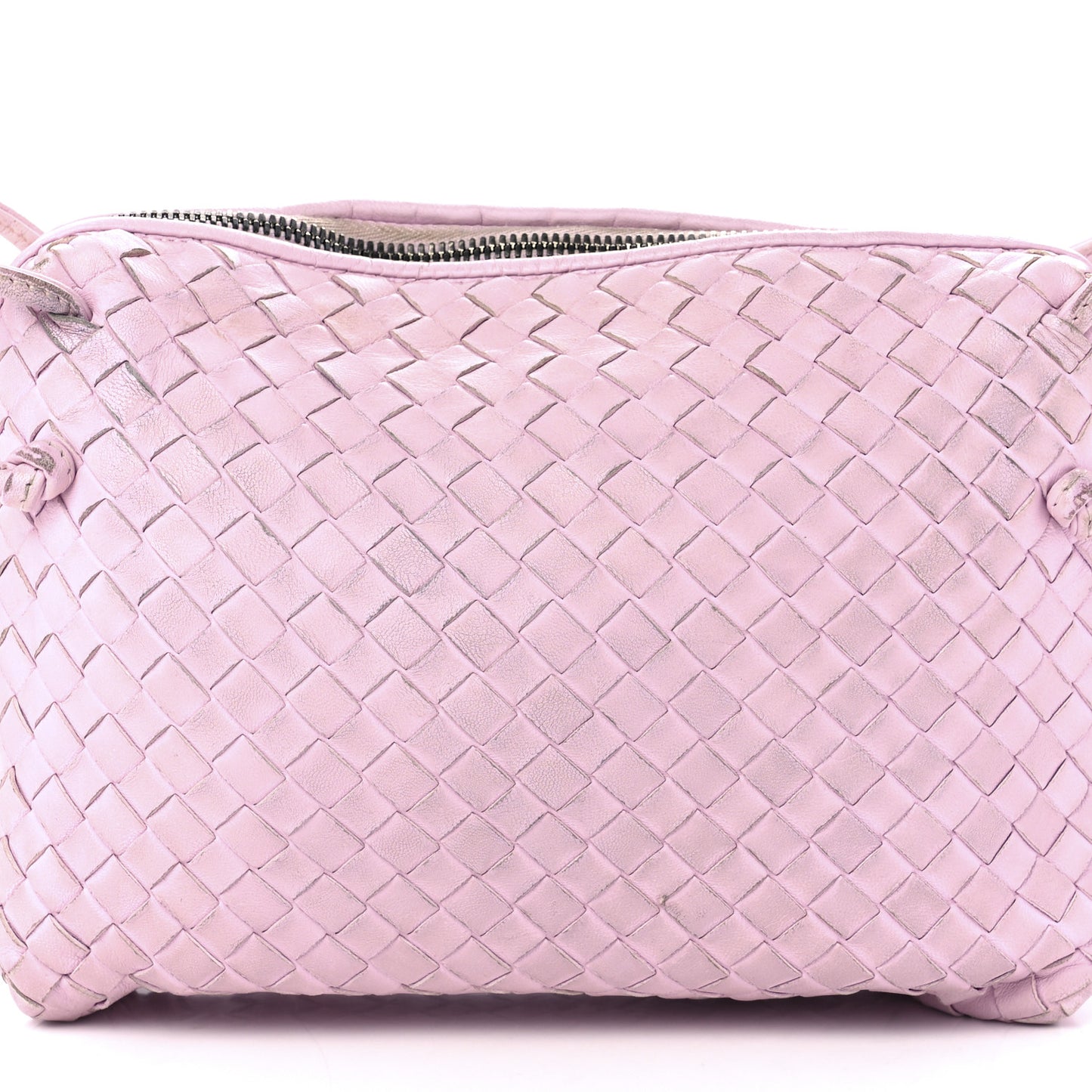 Nappa Intrecciato Nodini Crossbody Messenger Bliss Washed