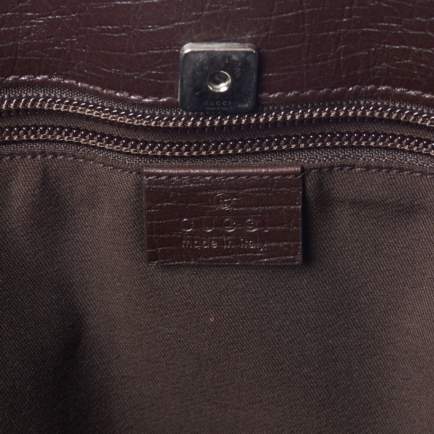 GG Plus Monogram Medium Joy Tote Brown