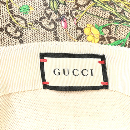 Gucci GG Supreme Monogram Flora Bucket Hat 56 7 of 8