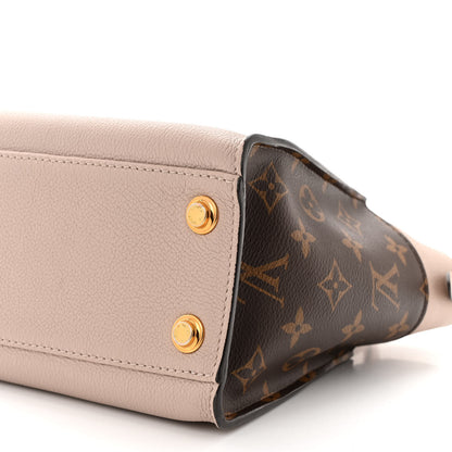 Louis Vuitton Calfskin Monogram On My Side PM Greige 9 of 9