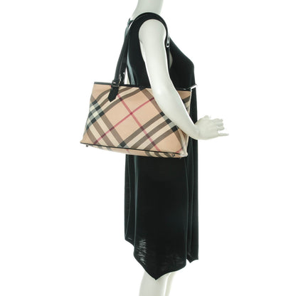 Burberry Supernova Check Regent Tote Black 2 of 7