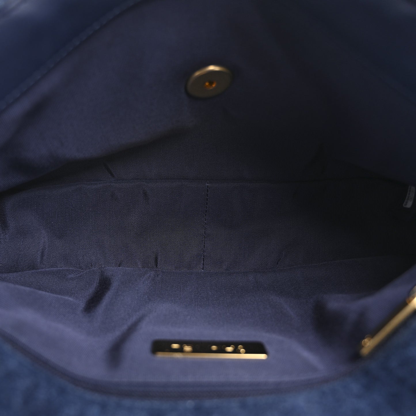 Denim Quilted Medium Chanel 19 Flap Blue