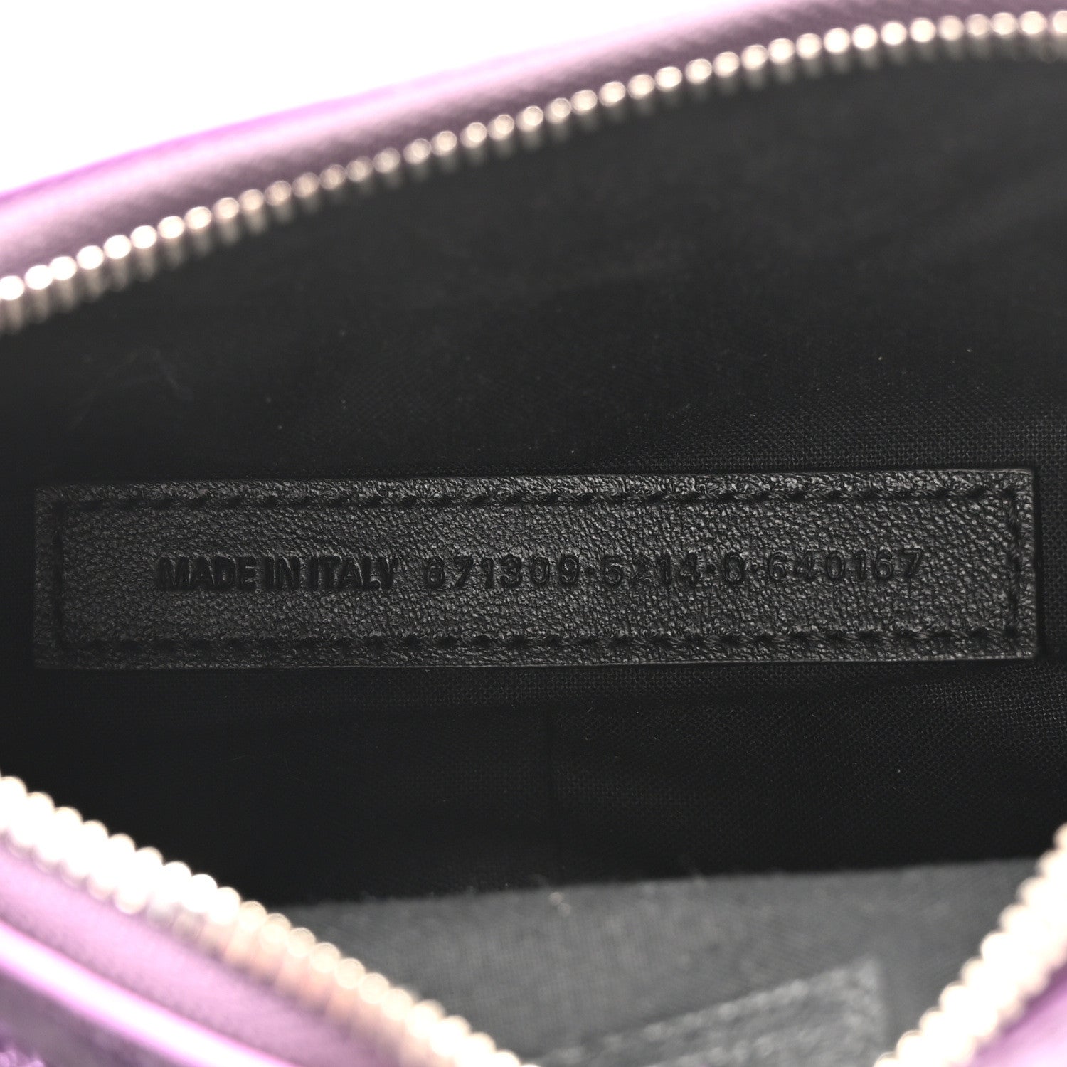Balenciaga Metallic Agneau Arena Le Cagole Shoulder Bag XS Met Mauve 7 of 10
