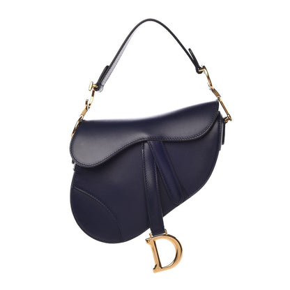 Christian Dior Calfskin Mini Saddle Bag Blue 1 of 6
