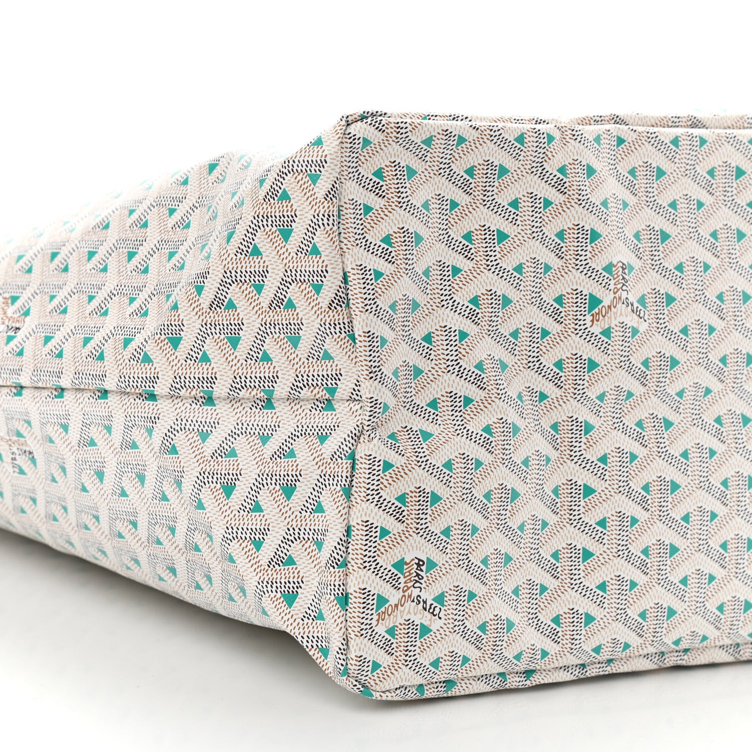 Goyard Goyardine Saint Louis Claire Voie GM White Opaline 11 of 12