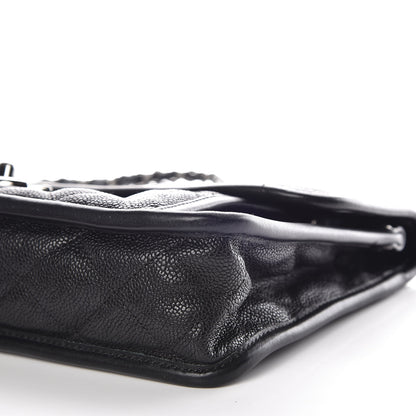 Chanel Caviar Quilted Medium French Riviera Flap Black 10 of 10