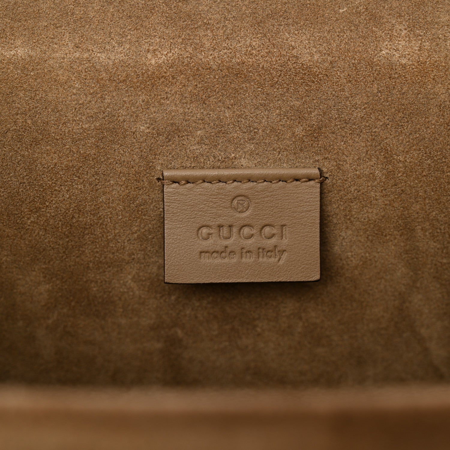 Gucci GG Supreme Monogram Medium Dionysus Shoulder Bag Taupe 6 of 15