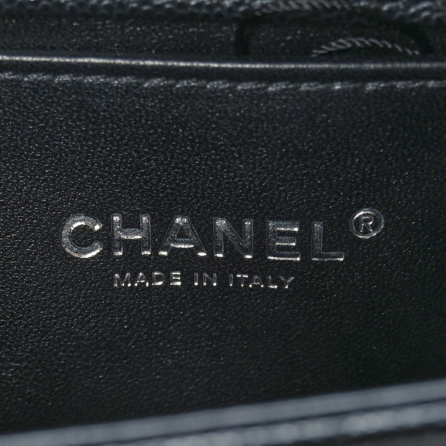 Caviar Quilted Small Boy Flap Black