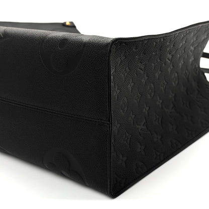 Louis Vuitton Empreinte Monogram Giant Onthego GM Black 10 of 10