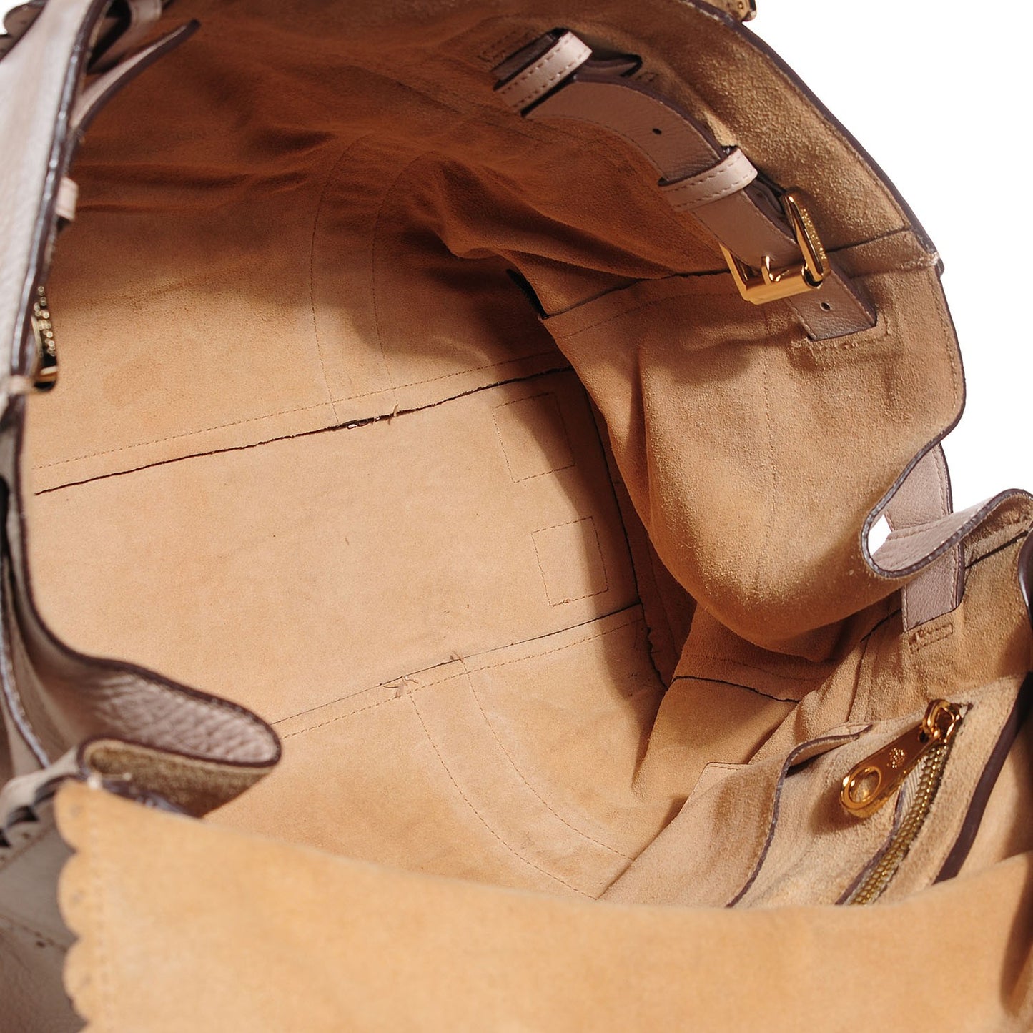 Soft Matte Leather Cookie Bayswater Pebble Beige