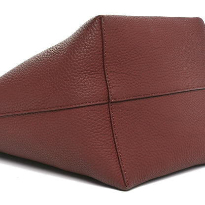 The Row Grained Calfskin Medium N/S Park Tote Cognac 9 of 10