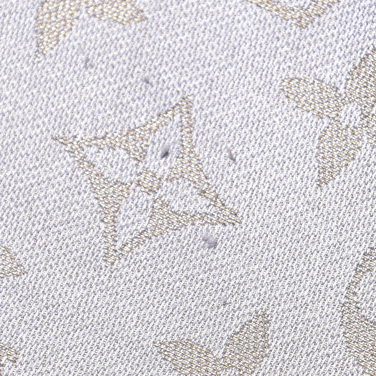 Silk Lurex Wool Monogram Shine Shawl Charcoal Greige