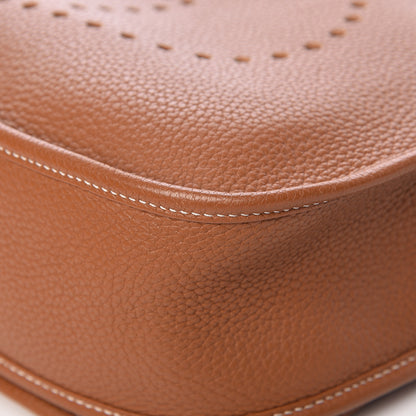 Hermes Taurillon Clemence Evelyne III GM Gold 10 of 13