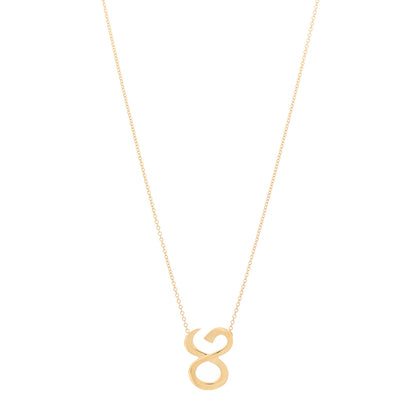 Tiffany 18K Yellow Gold Paloma Picasso Zodiac Taurus Pendant Necklace 1 of 6